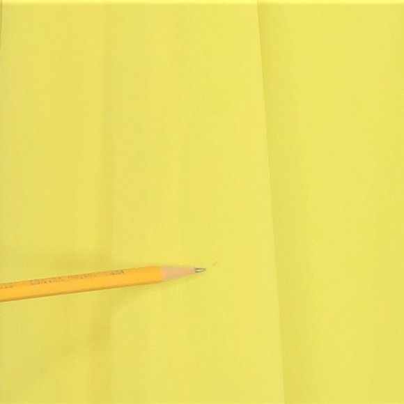 Umgee Chartreuse Semi Sheer Embroidered Hi Low Top - Picture 6 of 6